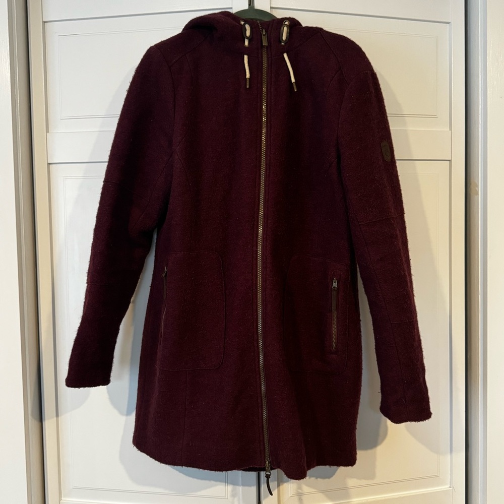 Craghopper wool jacket with hood